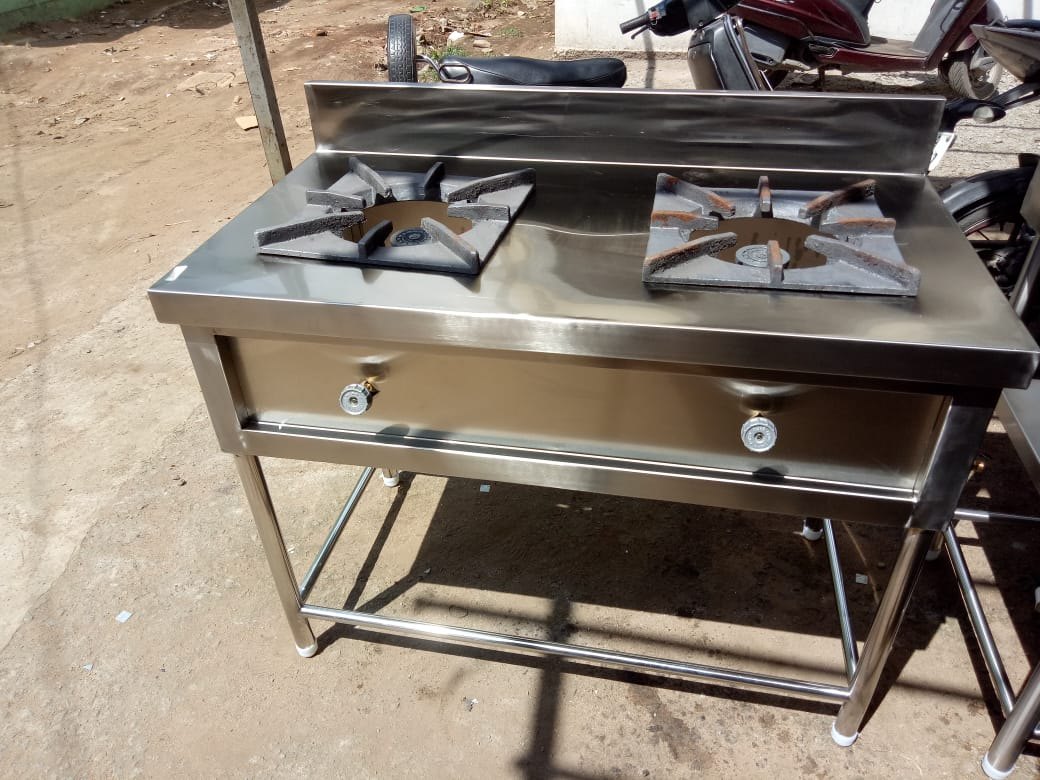 Two Burner Bulk Cooking Range