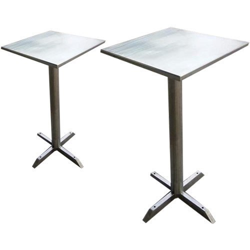 Stainless Steel Dining Table With Granite Top