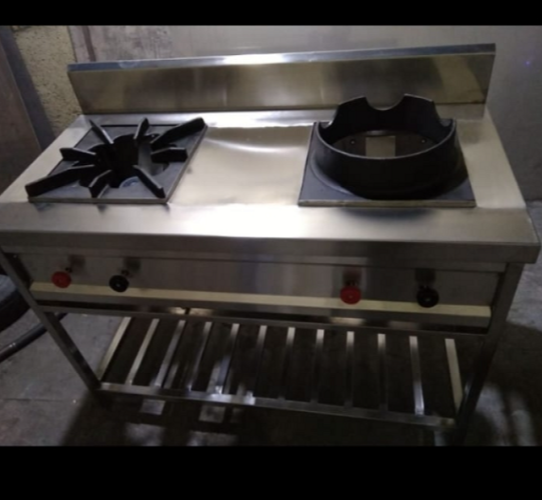 Two Burner Bulk Cooking Range